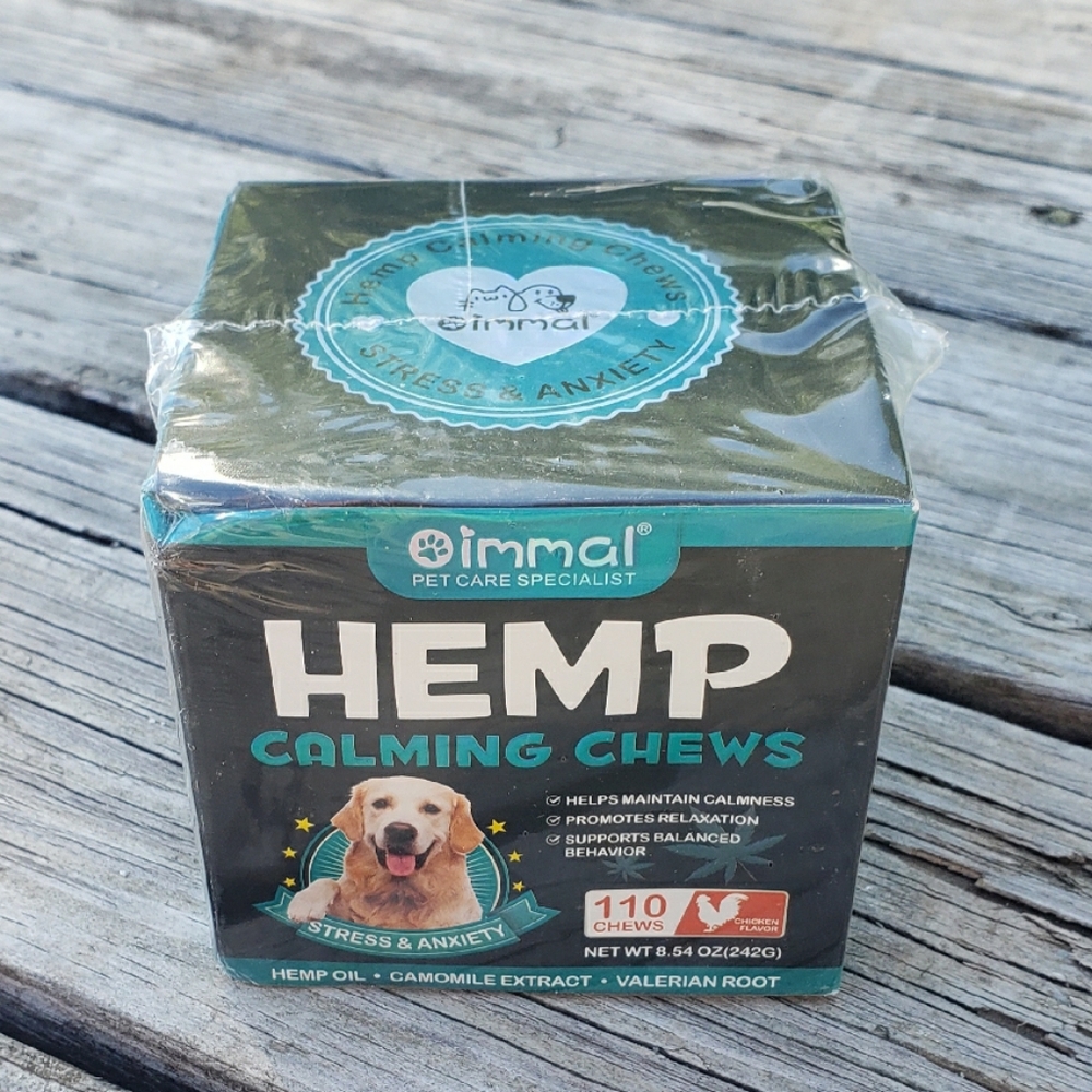 Hemp Calming Chews for Pets